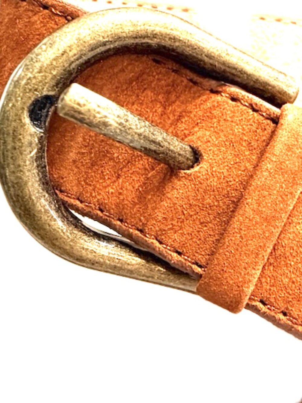 Madewell "Ruthie" Women's Crisscross Sandal in Nubuck Leather Suede-Size 6 - Picture 6 of 12
